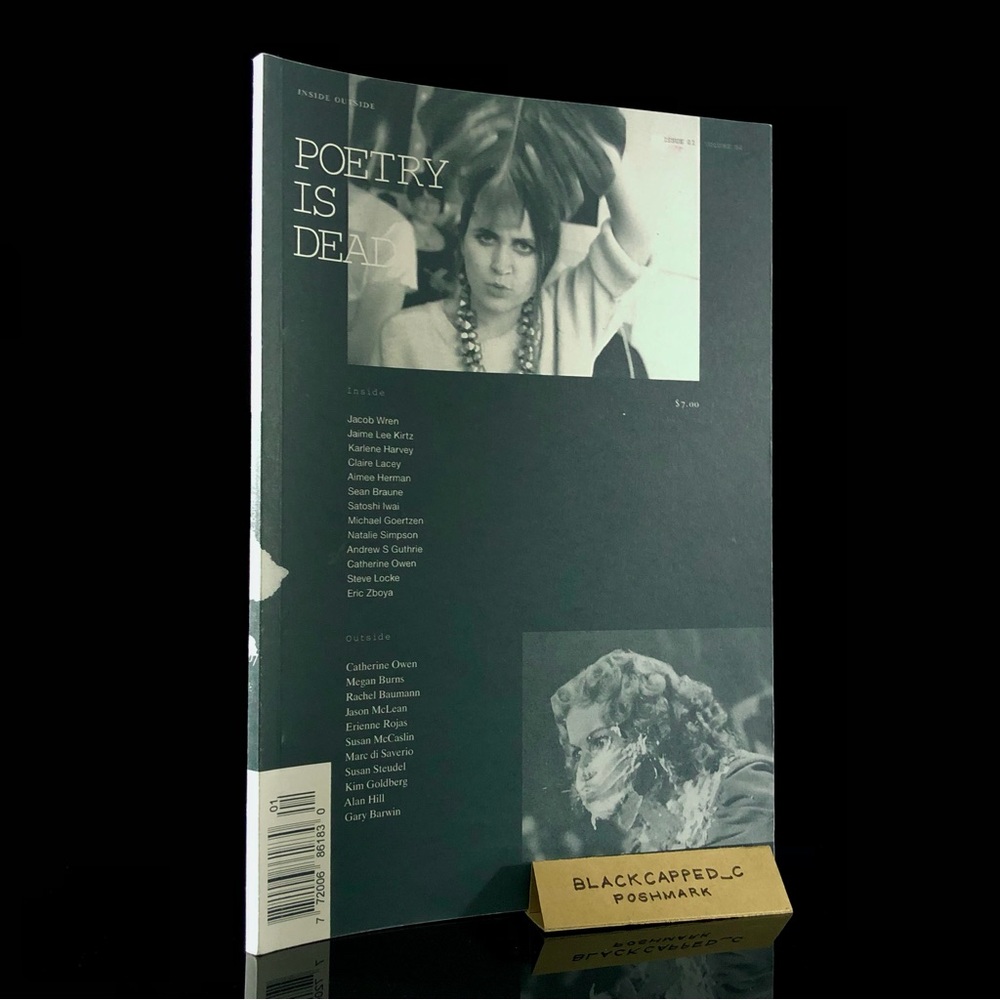 Magazine Poetry is Dead Issue 01 Volume 04 Canadian BC Poem Book